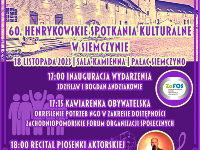 60. Henrykowskie Spotkania Kulturalne w Siemczynie